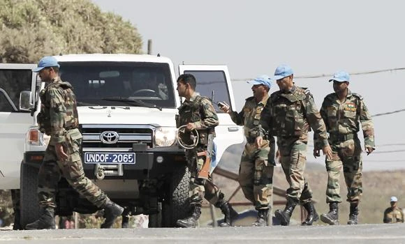 Rebels attack Golan peacekeepers