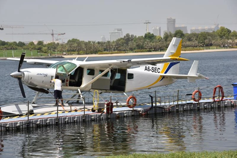 Journalists take flight over Dubai