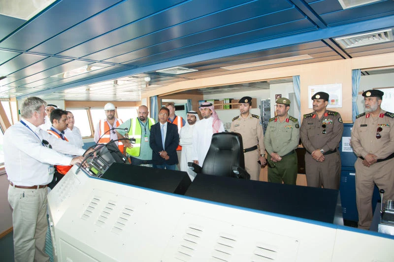 Kingdom makes history as largest cargo ship docks