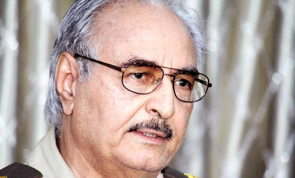 Libyan ex-general claims new airstrike