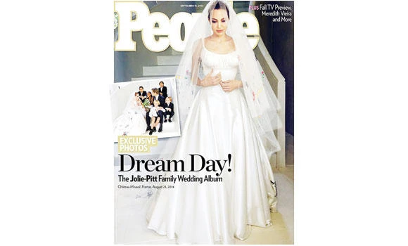 Revealed! Wedding pics of Jolie, Pitt