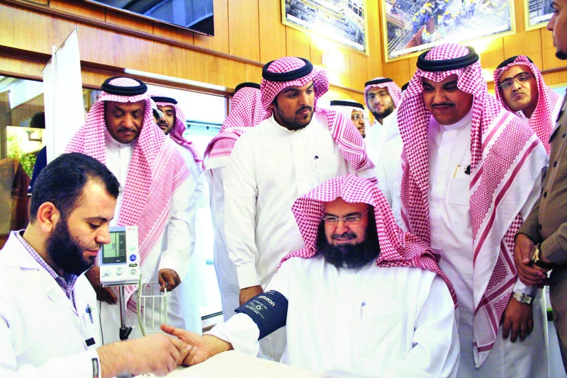Sudais launches blood donation drive