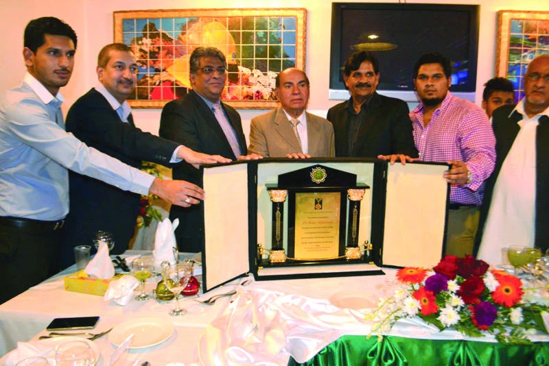 Recipient dedicates award to Riyadh’s Pak community