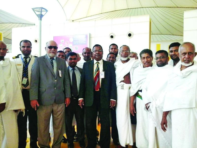 First group of pilgrims from Sri Lanka arrives