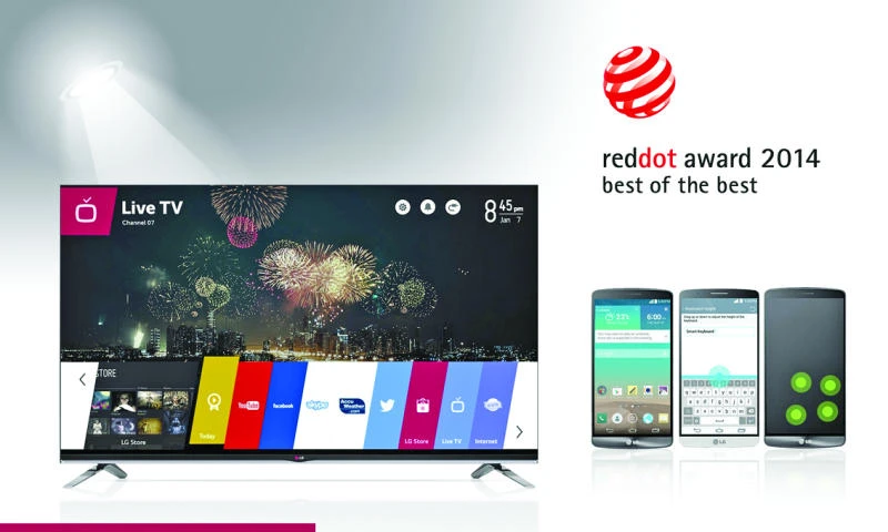 LG gets recognition at 2014 Red Dot Awards