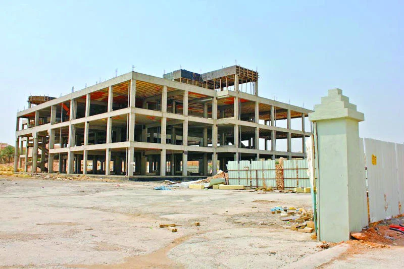 Unfinished school poses hazard to community