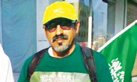 Journey of faith: Asir Haji about to touch finish line