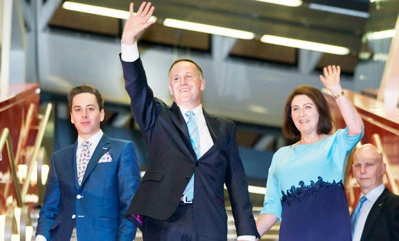 New Zealand PM wins third term in office