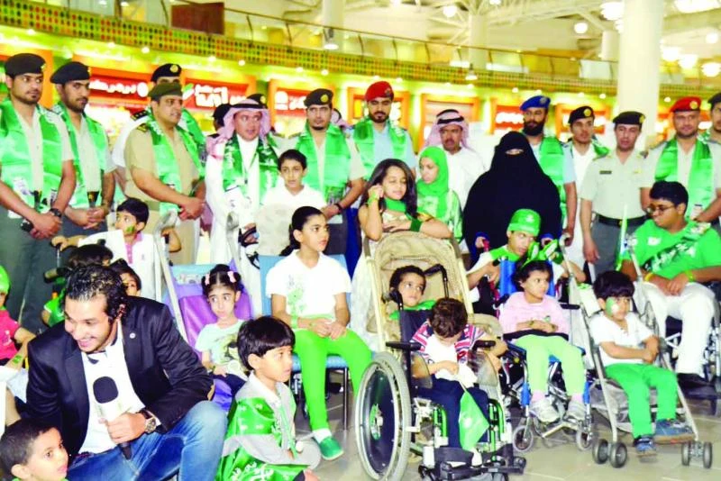 Children with disability celebrate National Day