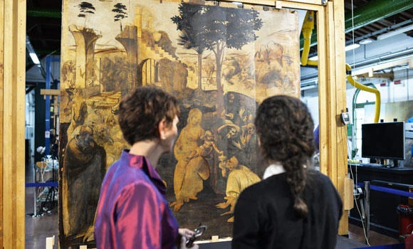 Da Vinci masterpiece emerges in all its beauty