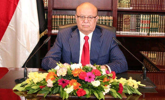 Yemen president urges Houthi rebels to leave capital