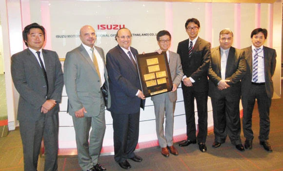 Alissa team visits Isuzu operations in Thailand