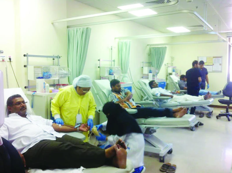 KMCC organizes blood donation camp