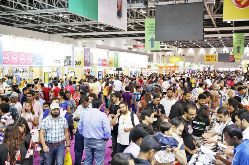 Shoppers flood GITEX halls to look at latest gadgets
