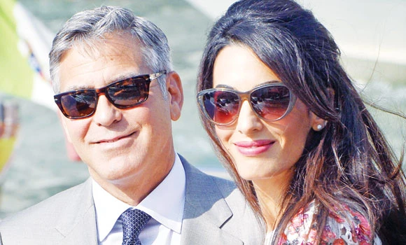 Clooney marries human rights lawyer in Venice