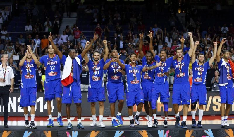 France downs Lithuania in bronze medal match