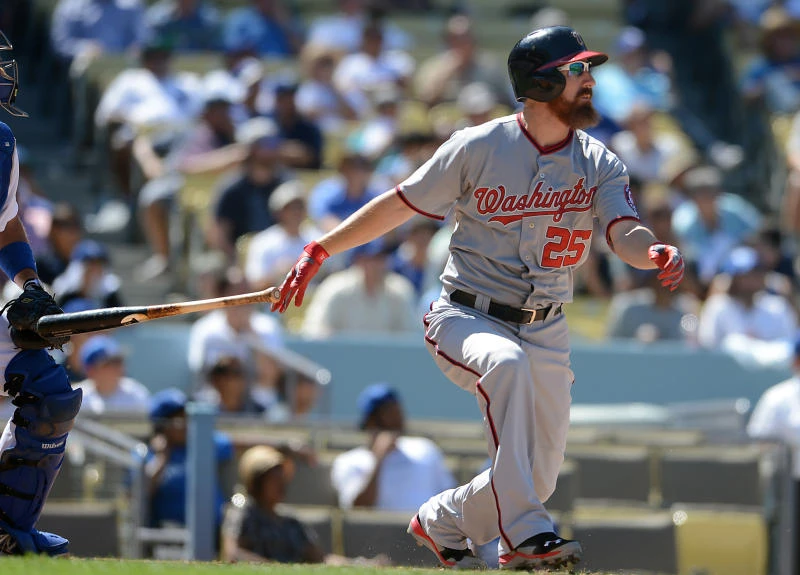LaRoche powers Nationals past Dodgers