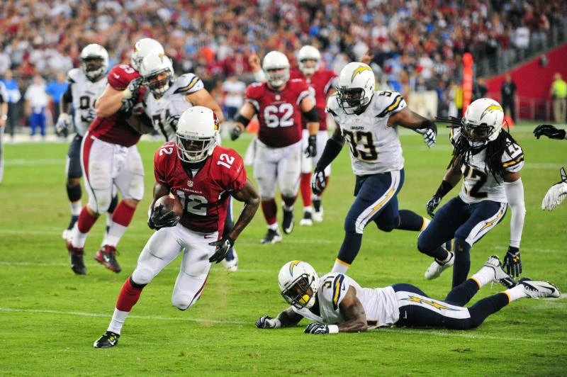 Cardinals overrun Chargers, Lions cruise past Giants