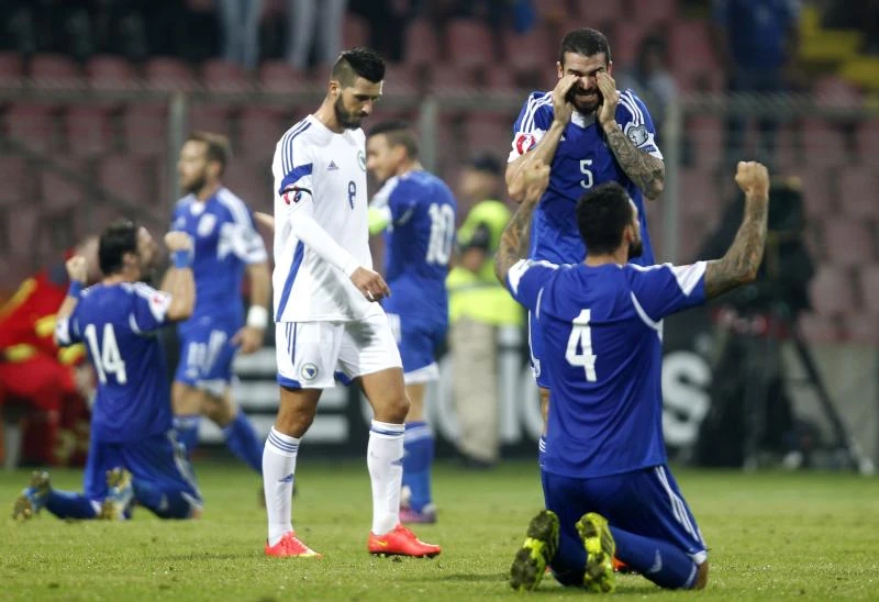 Dutch lose, Cyprus stuns Bosnia-Herzegovina