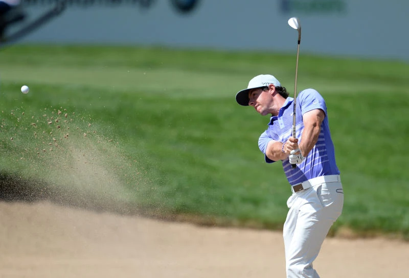 McIlroy shares lead at BMW Championship