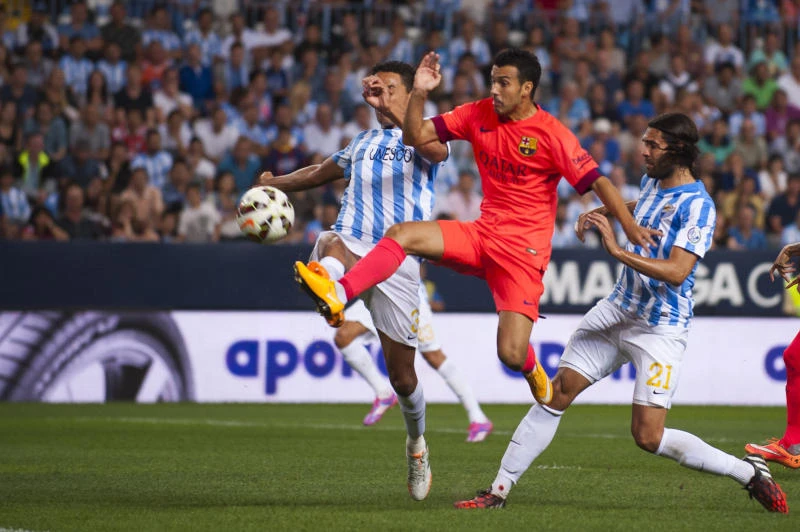 Misfiring Barca held goalless by Malaga