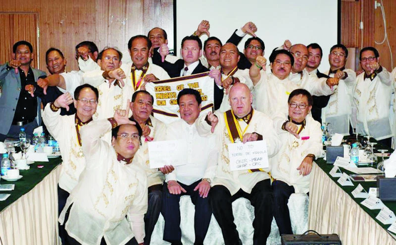Filipino civic group joins protest against construction of ‘Torre de Manila’