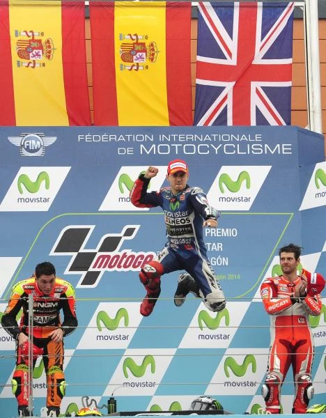 Lorenzo wins accident-marred Aragon Grand Prix