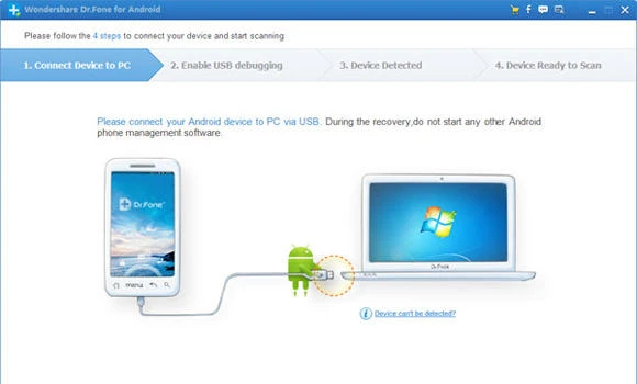 Retrieve photos from your Android phone in simple steps
