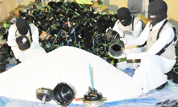 1,197 held for trying to smuggle SR2bn drugs into KSA