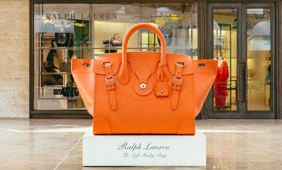 Ralph Lauren’s Giant Ricky Bag tour continues to Jeddah