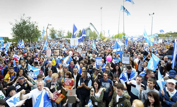Scottish soldiers join battle over independence
