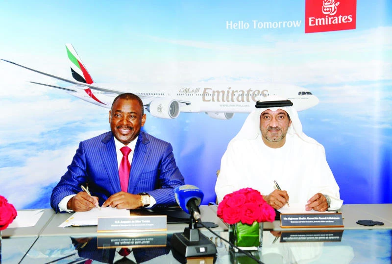 Emirates, Angola announce strategic airline partnership