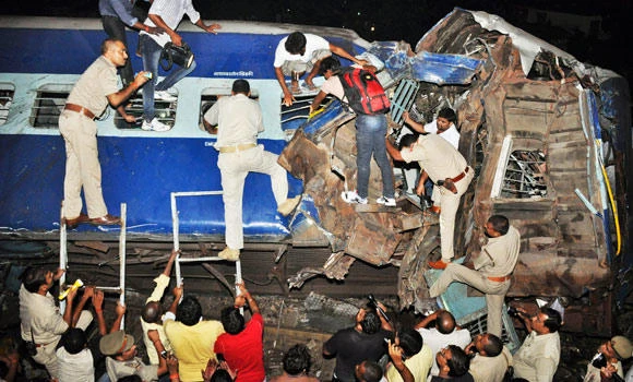 12 dead as trains collide in UP