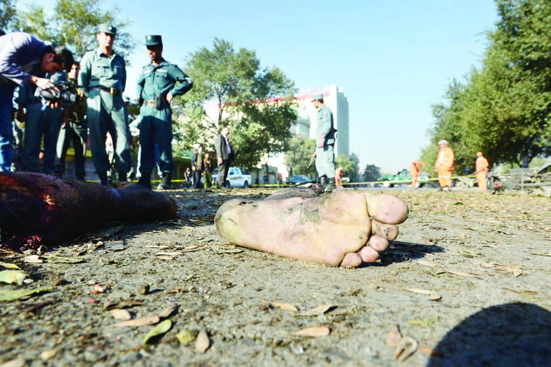 Taleban suicide bombers kill 7 in Kabul, wound 21