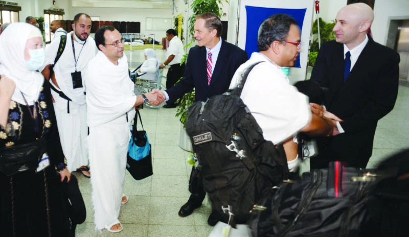 US envoys welcome American pilgrims