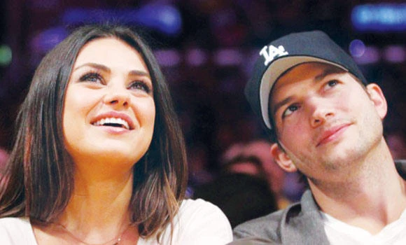 Mila, Ashton welcome baby girl