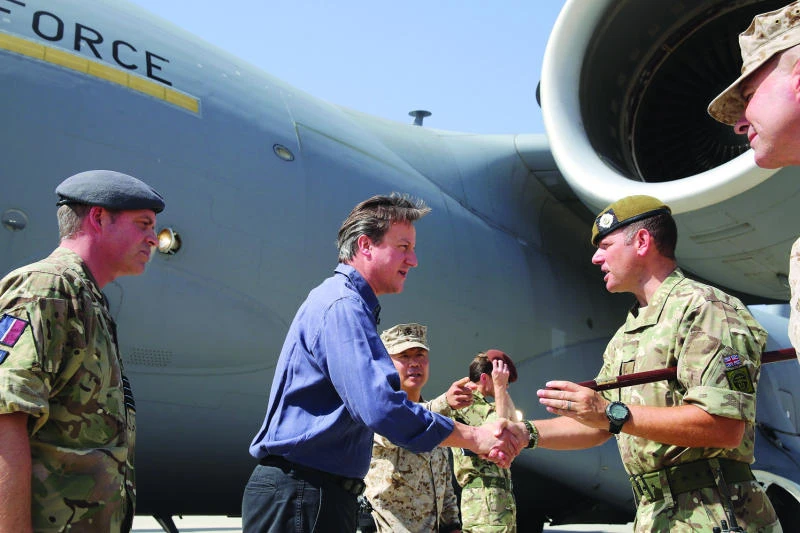 Cameron on surprise visit to Kabul