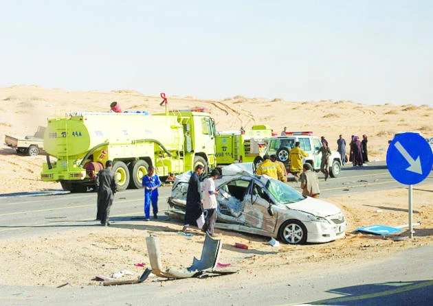 Nine die in road accidents