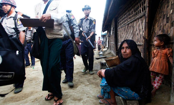 Myanmar blockades Rohingya, tries to erase name
