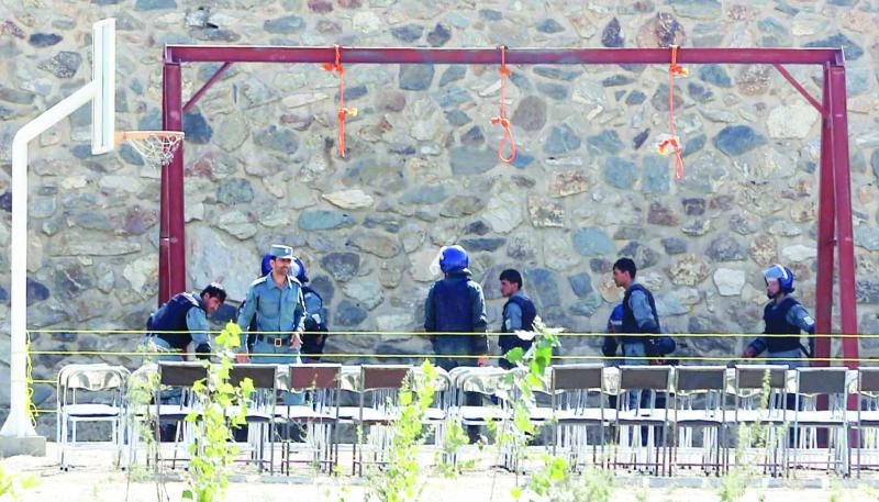 Afghanistan executes 5 men for gang rape