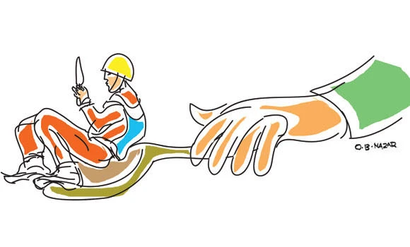 Construction firms cut down on expat staff