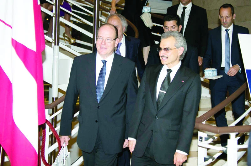Prince Alwaleed holds key talks in Monaco