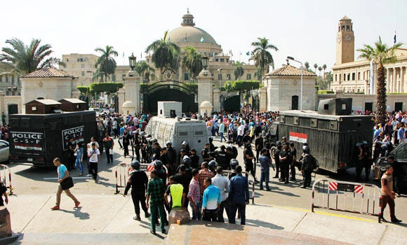 Egypt police to quell university protests