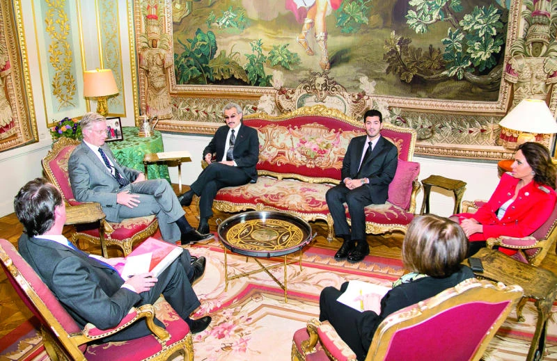 King of Belgium highlights Alwaleed’s achievements