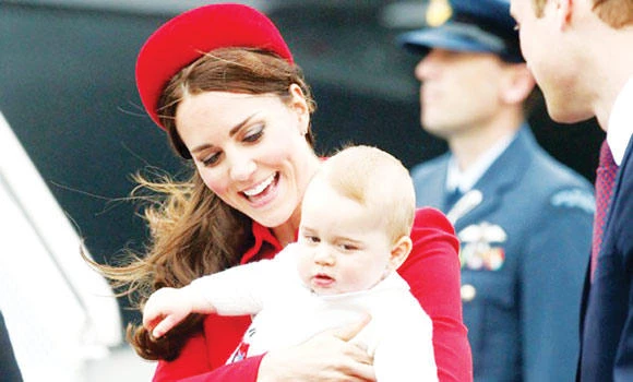 2nd William-Kate child due in April