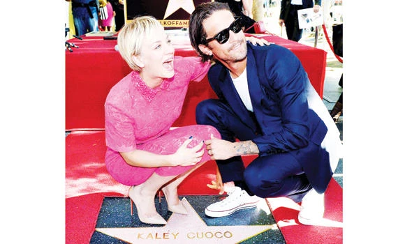 Cuoco gets Hollywood star