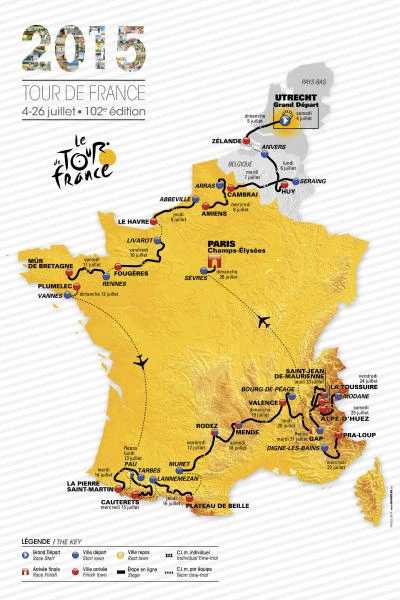 Alpine climax for 2015 Tour de France