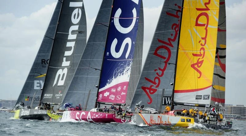 Women take surprise early lead in Volvo Ocean Race