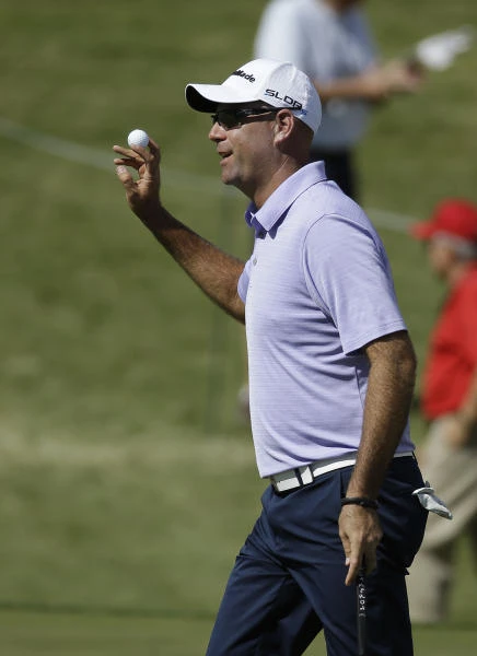 Cink, Laird tied for first round lead in Las Vegas