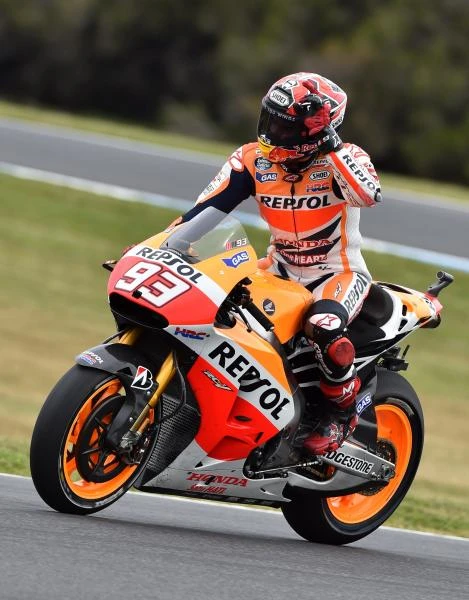 Marquez equals season pole record in Australian MotoGP